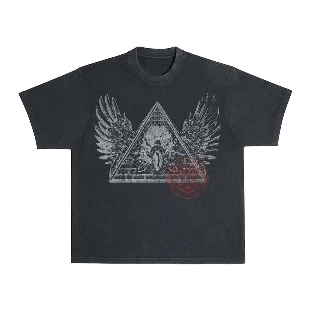 We Trust You Tour Eagle Pyramid Tee (Black)